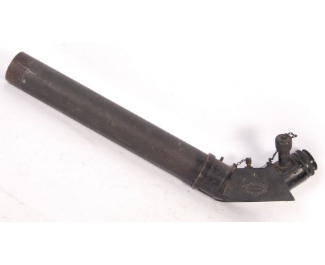 An original WWII Second World War W Ottway &amp; Co London Power 7 telescope gun sight for high angle guin No 933. Patt No. G