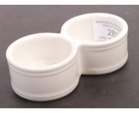 A scarce original WWII Second World War era Rosenthal made Third Reich Nazi Party ceramic condiment holder. Stamped to base w