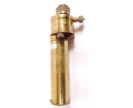 An original WWII Second World War era British Military issue large Naval / Navy battleships gun sight monoscope telescope. Ma