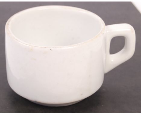 A scarce original WWII Second World War era Third Reich Nazi Party ceramic mug / cup. Stamped to base with eagle and swastika