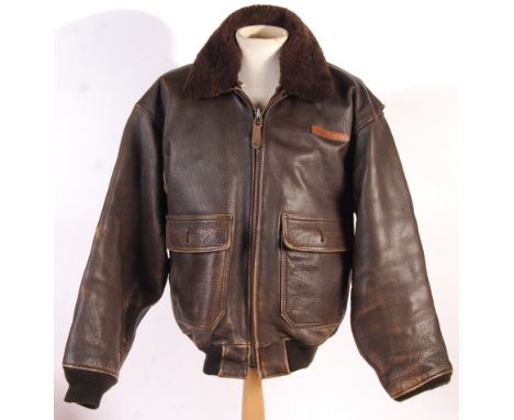 A good quality 20th century WWII Second World War style replica flying jacket / aviation jacket by Avirex Ltd. ' Jacket Type 