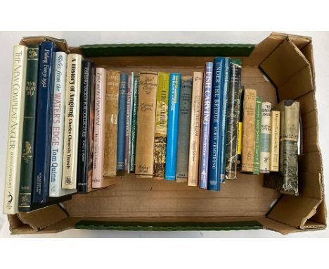 BOOKS, MISCELLANEOUS ANGLING. c. 30 items. Generally in VG condition.