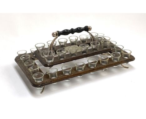 A vintage church congregation wine glass carrier, 'In Memory of Sarah Dicker who was a member of this church for 52 years', 3