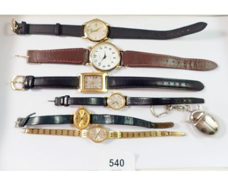 Three Rotary ladies wrist watches and various other watches 
