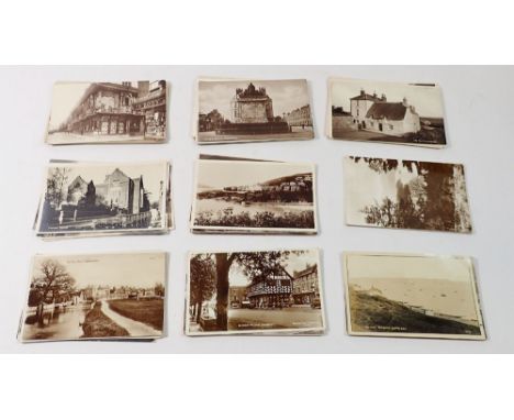 A group of RP postcards including traction engine (82) 