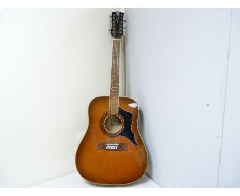 Eros Granazia 12 string acoustic guitar .