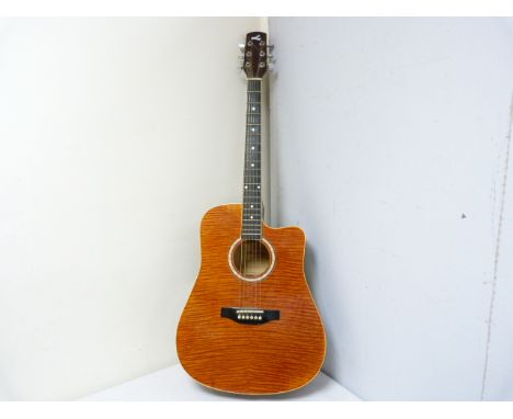 Lorenzo electro acoustic cutaway guitar model number FS2CVTAM.