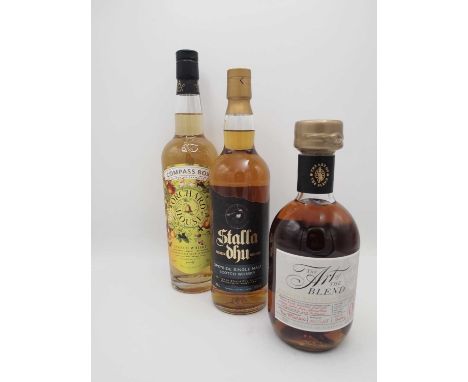 Compass Box Orchard House Blended Malt Scotch Whisky (1)Stalla Dhu Speyside Single Malt Whisky (1)The Art of the Blend Releas