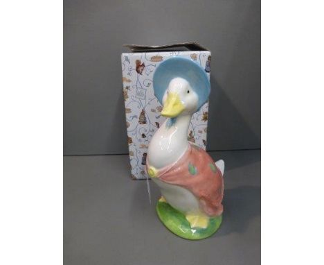 A Beatrix Potter ceramic Frederick Warne Jemima Puddle-duck money box. 