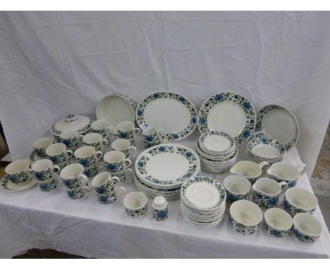 A Midwinter 'Spanish Garden' dinner/tea/coffee service, 91 pieces. 