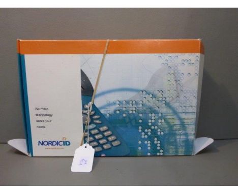 A boxed Nordicid Piccolink with user's manual CD. 