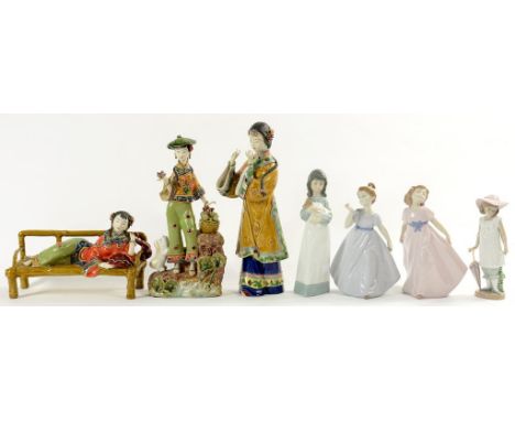 SEVEN NAO AND OTHER FIGURES OF CHILDREN