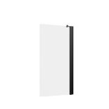 Brand New Boxed Bathstore Noir Fixed Bath Screen Black RRP £200 **No Vat**