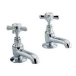 Brand New Boxed Bathstore Bensham Cross Head Cloakroom Basin Taps RRP £50 **No Vat**