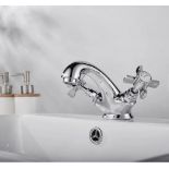 Brand New Boxed Bathstore Bensham 1895 Mono Basin Mixer - Chrome RRP £65 **No Vat**
