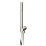 Brand New Boxed Bathstore Shower Handset Hose, Wall Outlet & Holder - Brushed Nickel Finish RRP £...