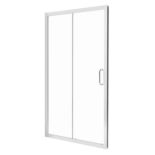 Brand New Boxed Bathstore ATLAS 1200 SLIDING CHROME ENCLOSURE RRP £524 **No VAT**