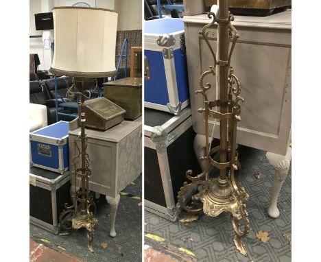 BRASS STANDARD LAMP