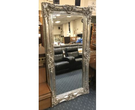 CHAMPAGNE ORNATE SWEPT MIRROR - 103 X 204 CMS