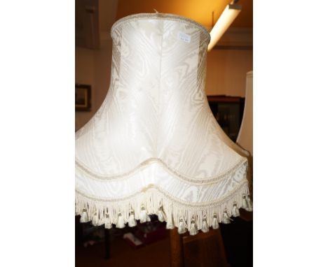 Standard lamp with shade 