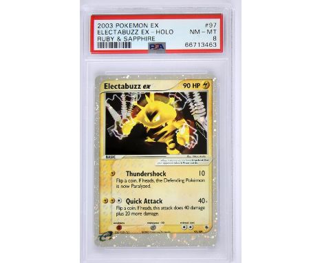 Pokémon TCG - Electabuzz ex PSA 8 EX Ruby & Sapphire  