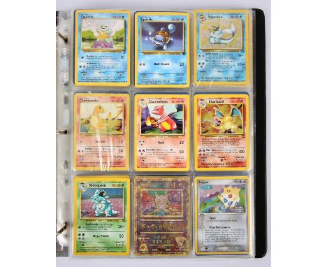 Pokémon TCG - Vintage Collection Base to Neo. This lot contains an original Wizards of the Coast A5 folder jam-packed with ca