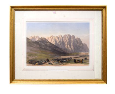 David Roberts (1796 - 1864) A pair of Middle Eastern views Lithograph on paper  From the Dr Mohammed S Farsi Collection To be