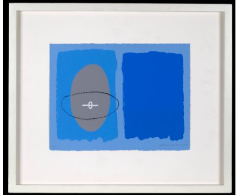 Wilhelmina Barns-Graham CBE (1912 - 2004) Homage to Johnny Silkscreen print on paper, edition 07 of 75 Signed and dated botto