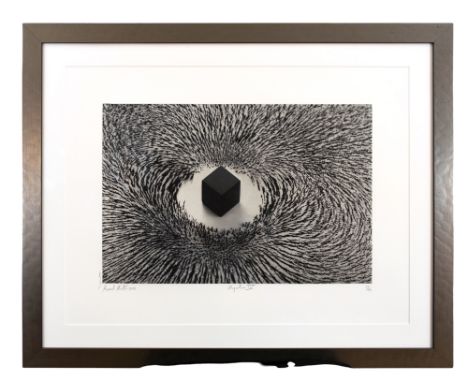 Ahmed Mater (b. 1979 Magnetism IV, 2012 Photographic print on paper Numbered 31/45 Signed and inscribed in pencil underneath 