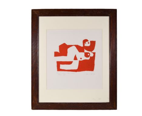 Vitaly Nikolayevich Kulikov (1935 - 2015) Figure, 1979 Lithograph on paper Signed and dated underneath Numbered indistinctly 