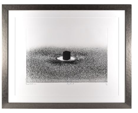 Ahmed Mater (b. 1979) Magnetism III, 2012 Photographic print on paper Numbered 31/45 Signed and inscribed in pencil underneat