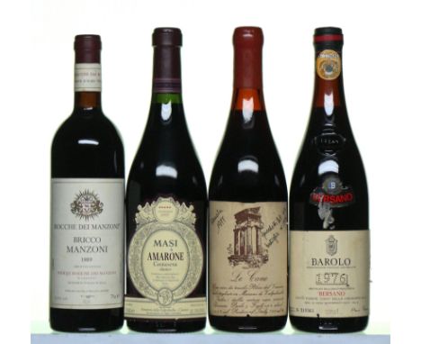 1997 Amarone della Valpolicella Classico Masi 1x75cl 1989 Bricco Manzoni Langhe Rosso 1x75cl 1997 Marono du Valpolicella, de 