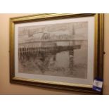 Large bridge artwork
