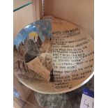 2 x Bespoke pottery artwork bowls