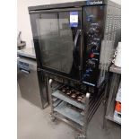 Blueseal turbofan 32 G32M oven with stainless steel stand