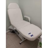 Carlton professional foot operated therapy recliner to include table and chair