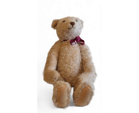 A Steiff (Germany) EAN 407291 large 1921 replica teddy bear,&nbsp;Limited Edition No.01191 of 1921, trademark Steiff button t