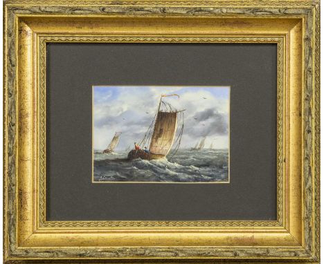 R CAVOLLO (ITALIAN 19TH/20TH CENTURY),SHIPPING SCENESoils on board, each signedimage size 9cm x 12cm and 12cm x 9cm each, ove