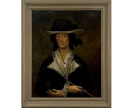 JOHN GREENWOOD (AMERICAN 1727 - 1792),PORTRAIT OF MRS RIDDOCH OF LETTERFOURIE oil on canvas, signed and dated 1783image size 