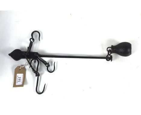 A small set of steelyard scales 