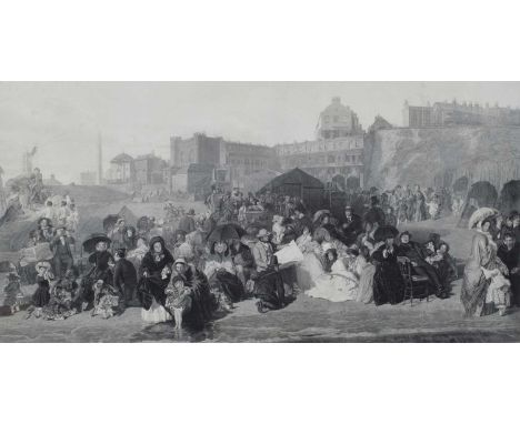 Engraved by C.W. Sharpe, engraving.64cm x 115cm (25.25in x 45.25in)Condition report: The print is in good, original condition