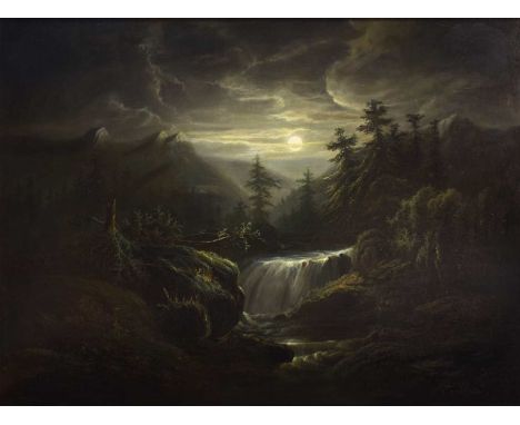 Signed, oil on canvas.92.5cm x 124cm (36.25in x 48.75in)Condition report: The painting is in good, restored condition. The pa