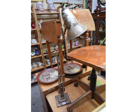 A vintage Herbert Terry anglepoise lamp.