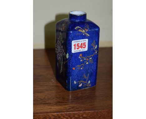 An early Carltonware chinoiserie vase, 13.5cm high. 