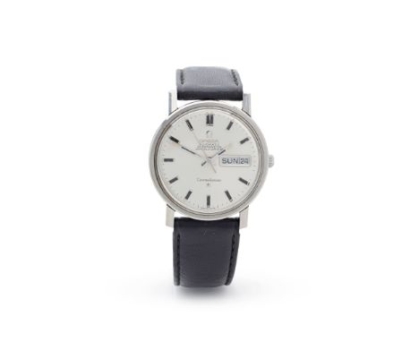 Omega: a late 1960s steel watch Omega Automatic Chronometer constellation model, stainless steel case, automatic movement, ro