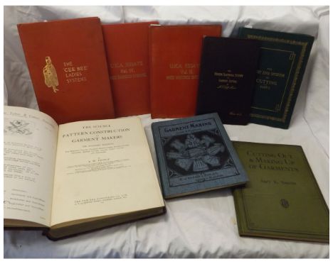 MOSS SILLMAN SAFF-MAN: THE MODERN SARTORIAL SYSTEM OF GARMENT CUTTING, Manchester [1912], 1st edn, 75pp, frontis + numerous c