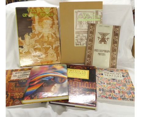 Y AMAMO AND Y TSUNOYAMA: TEXTILES OF THE ANDES - CATALOG OF AMAMO COLLECTION, San Fran 1979, fo, orig cl d/w, orig card s-c, 