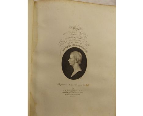 E W BRAYLEY: VIEWS IN NORFOLK, SUFFOLK AND NORTHAMPTONSHIRE, ILLUSTRATIVE OF THE WORKS OF ROBERT BLOOMFIELD ACCOMPANIED WITH 