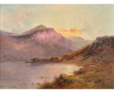 Alfred de Breanski Snr. RBA (1852-1928)"Nr. Arrochar""Inversnaid"Each signed, oil on canvas, 29cm by 39cm (2)a) Nr ArrocharLi