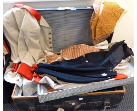 Quantity of Early 20th Century Coachmen and Footmen's Wool Outer Garments, mainly retailed by W H Todd, Ulverston; together w